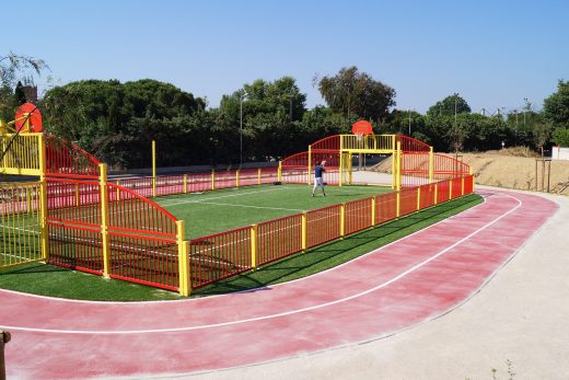 City stade de Rivesaltes et sa piste