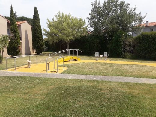 Parcours d’équilibre de sport santé