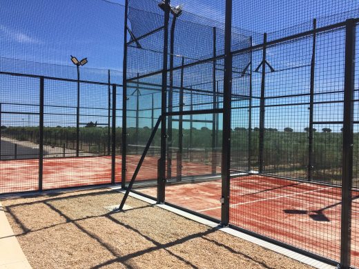 Structure d’un terrain de padel à Rivesaltes