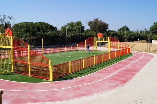 Terrain multisport de Rivesaltes et sa piste
